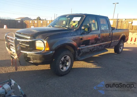 2004 Ford F350 Srw Super Duty из США, поврежденный, VIN 1FTSW31P84EC25599